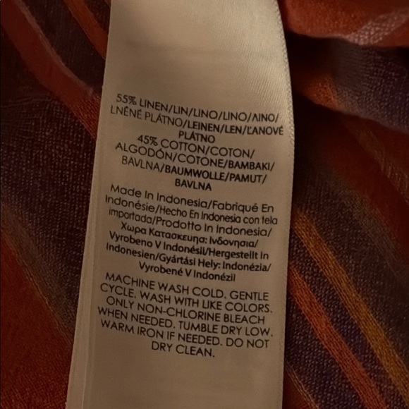 🌹Chaps Dusty Lane Striped Shirt - Picture 4 of 5